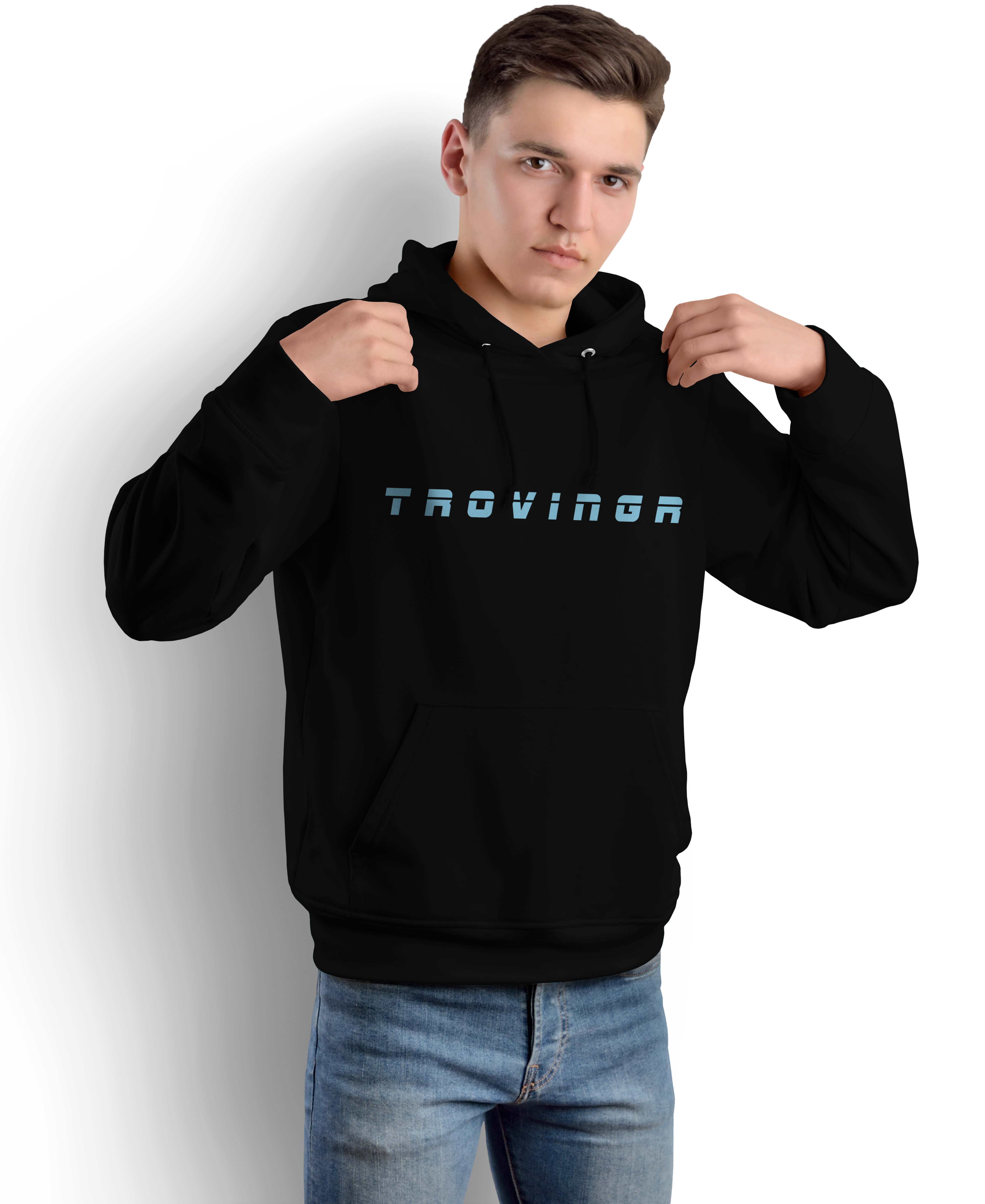 Exclusive men’s black hoodie