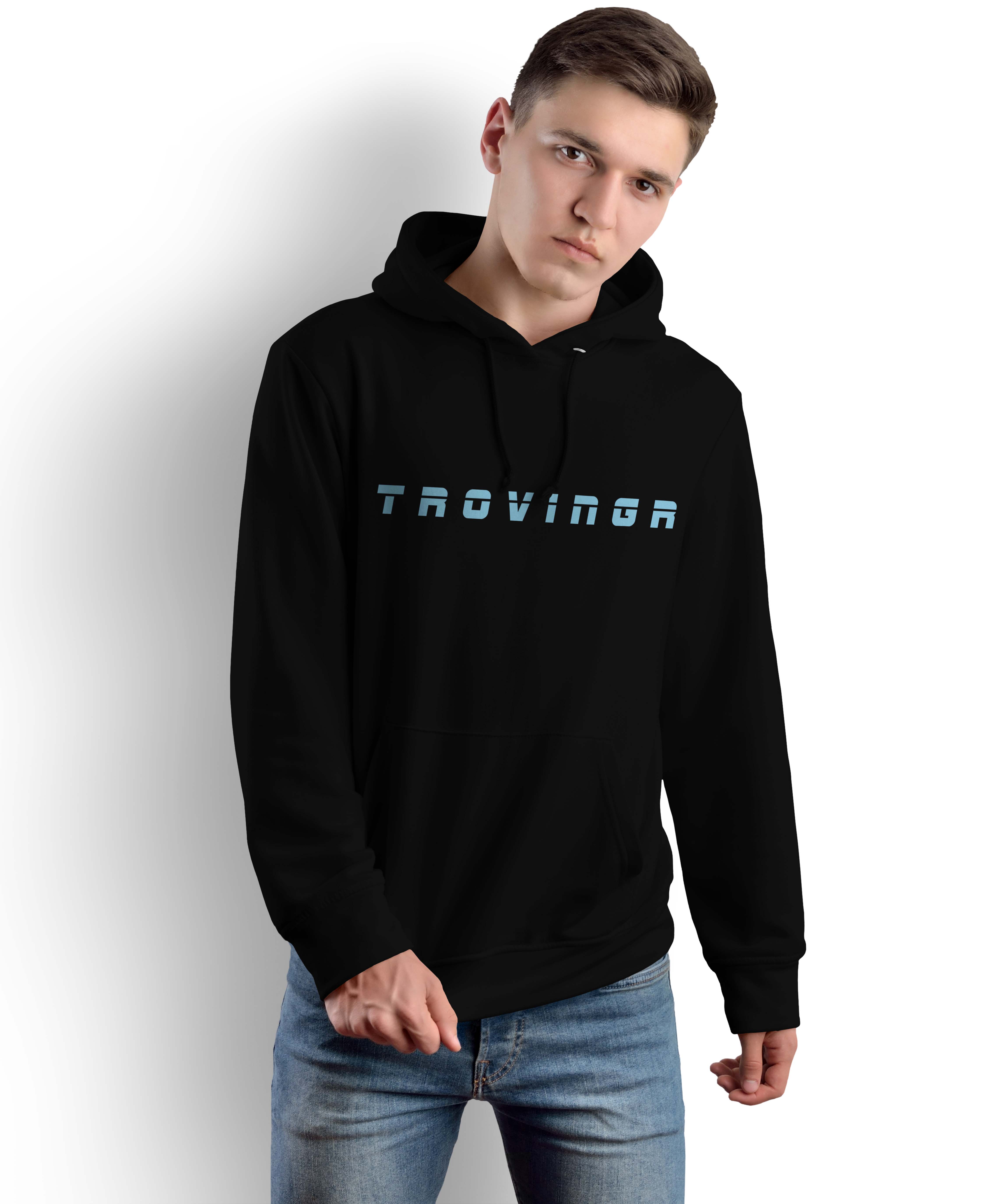 Exclusive men’s black hoodie