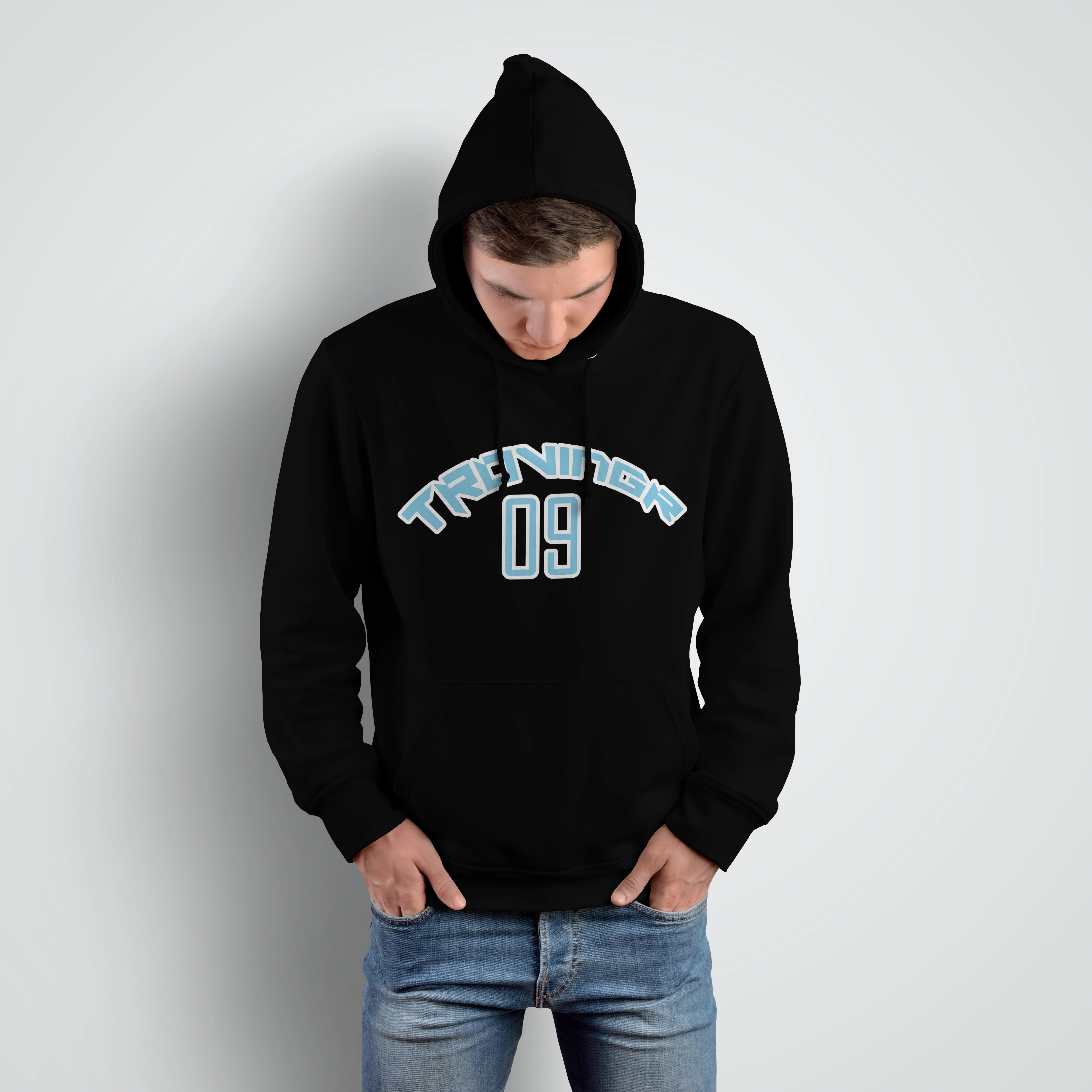 TROVINGR Exclusive 09 men’s black hoodie