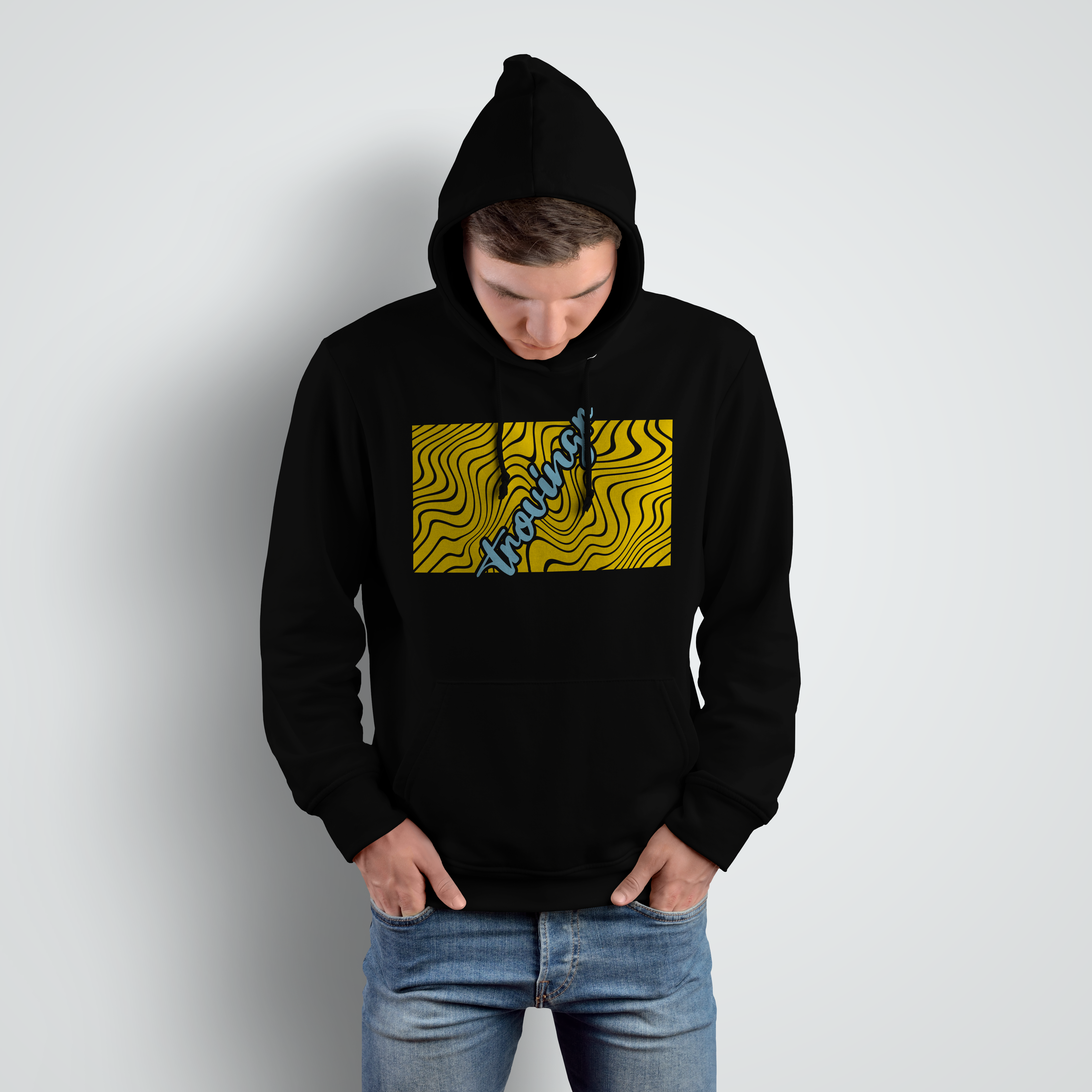 Exclusive men’s black hoodie